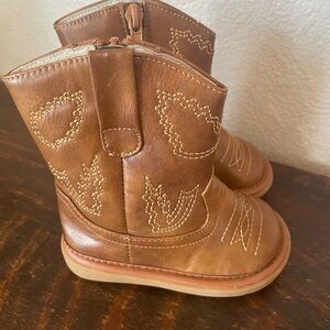 NWOT! Wee Squeaks Adorable Baby Cowboy Western Boots 18-24 Months Size 6 Toddler